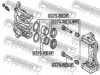 HONDA 01463SHJA00 Repair Kit, brake caliper